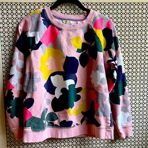 Boden sweatshirt. Super pretty for spring! Size sm. Fits a 4-6.